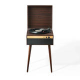 Crosley Jasper retro Turntable, Walnut