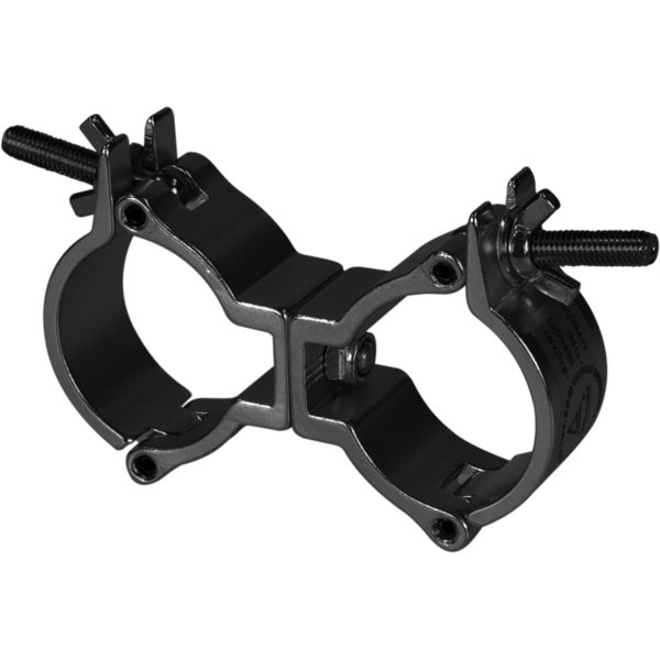 Double Swivel Clamp (Black, 50mm, 100kg)