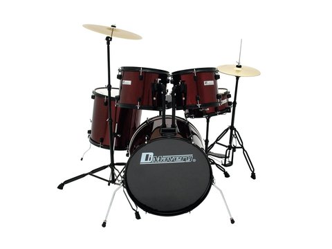 DiMavery DS-200 Drum Kit, Black 