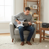 Grooveland ST Electric Guitar (Black)