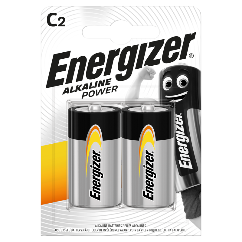 Energizer Power C Batteries (2 pcs)