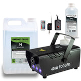 Marconi RGB Smoke Machine (400 W, Black) Bundle