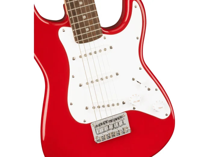 Fender Squier Mini Stratocaster Electric Guitar Starter Kit (Dakota Red)