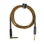 Grooveland Tweed Angle Guitar Cable (1.5m - Brown)