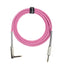 Grooveland Tweed Angle Guitar Cable (3m - Pink)