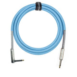 Grooveland Tweed Angle Guitar Cable (6m - Blue)
