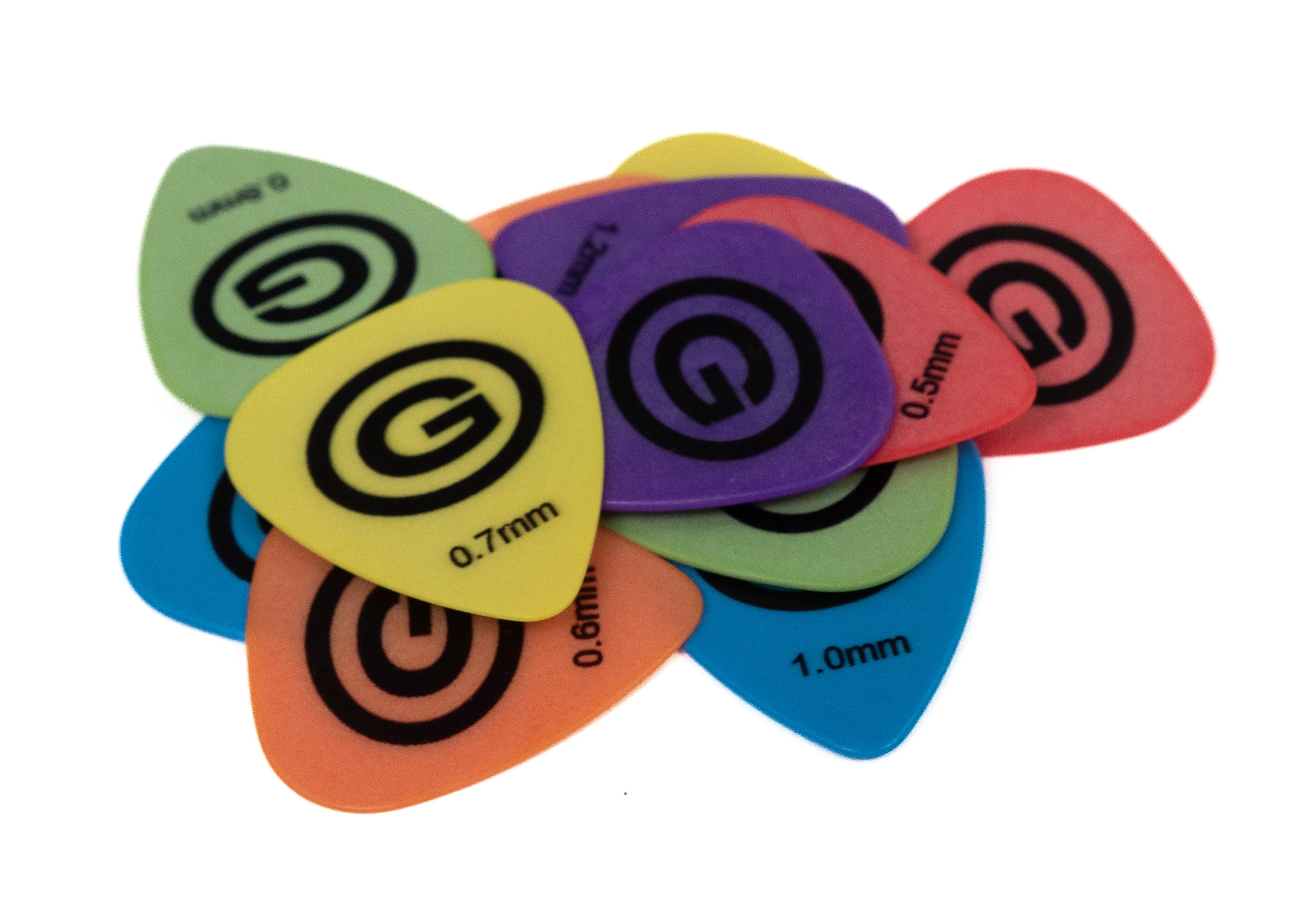 Grooveland picks 12 pcs assorted