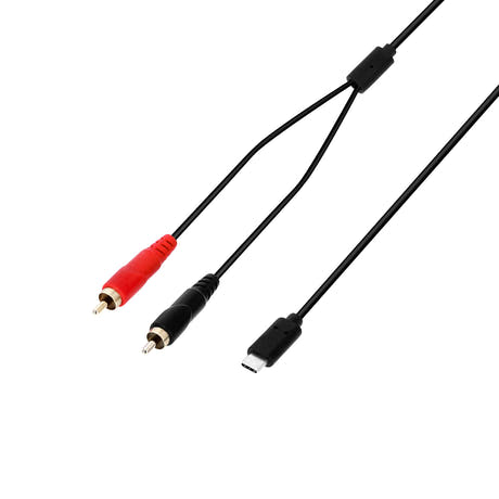 Câble USB-C en Y - RCA mâle vers USB-C  3 m