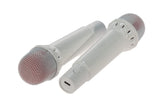PartyZone Karaoke Set with 2 Microphones (White)