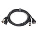 Perfex Shucko & XLR Combination Cable (Audio, 1.5m)