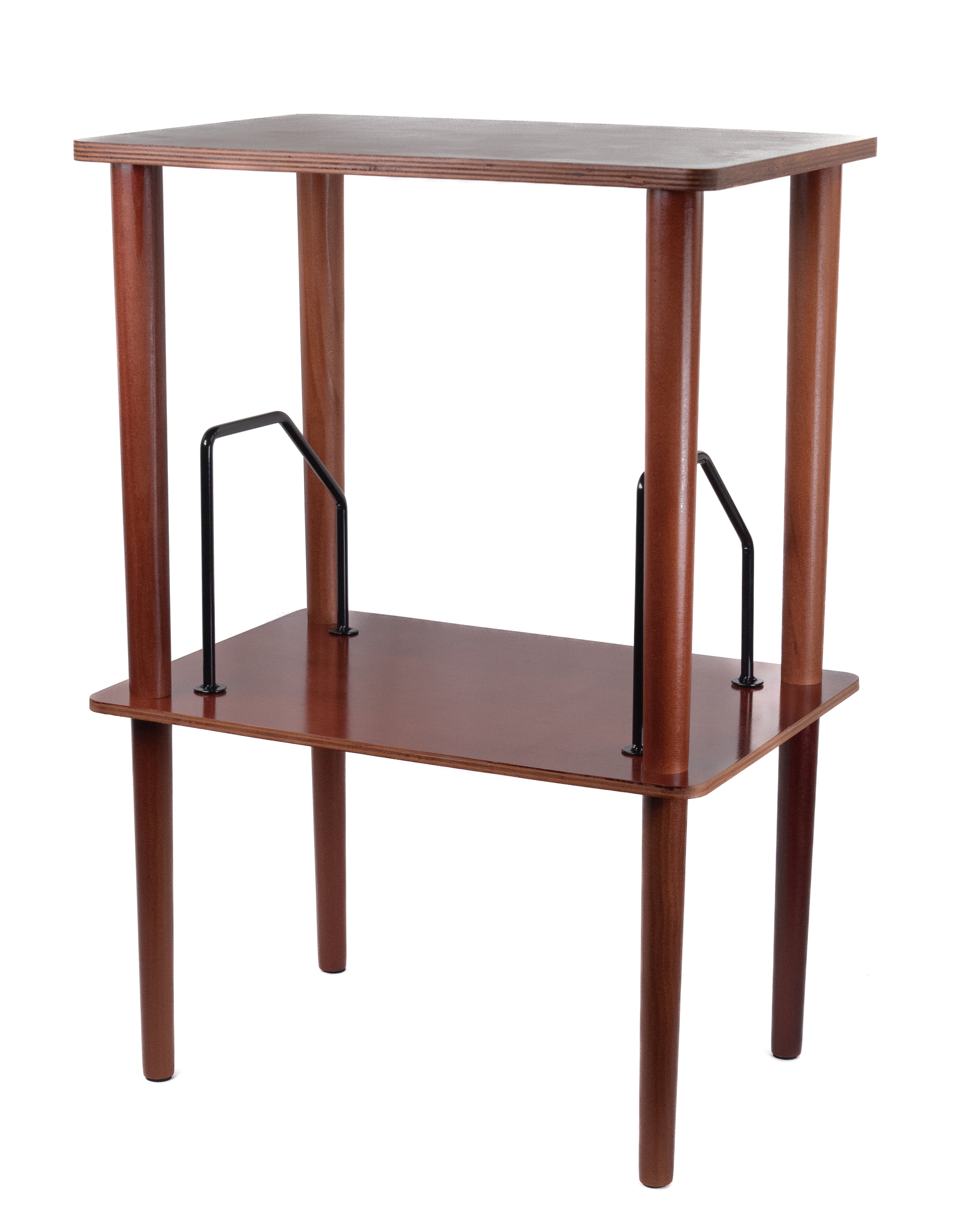 Studio 57 Turntable Table with Storage (Wood)