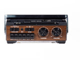 Studio 57 Cassette Player with FM & Bluetooth, Brown