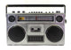Studio 57 Boombox (Bluetooth) Silver