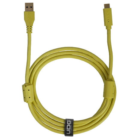 UDG Ultimate Cable USB 3.2 C-A Jaune Straight 1,5m