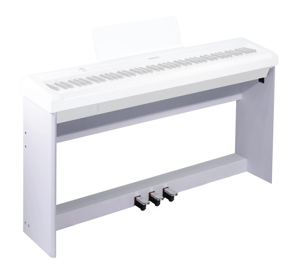 Grooveland Stand for Electric Piano (White)