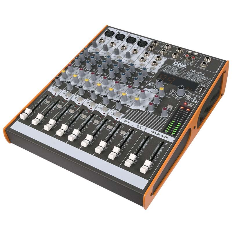 DNA ME-8FX 8-channel mixer with Bluetooth