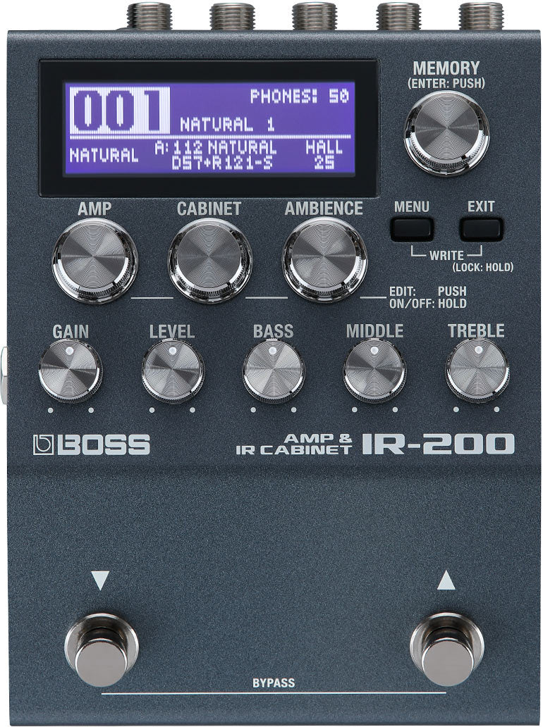 Boss IR-200 Amp Simulator Guitar Pedal
