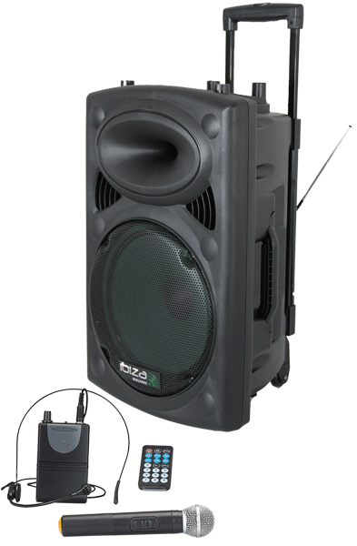 Ibiza PORT12HS UHF Speaker 