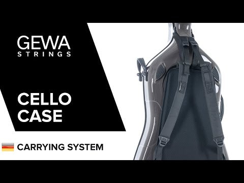 GEWA Cellos case carrying system Air - 3 D-ring fixings