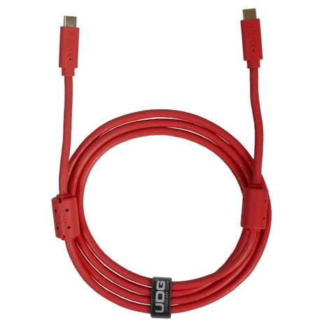 UDG Ultimate Cable USB 3.2 C-C Rouge Straight 1,5m